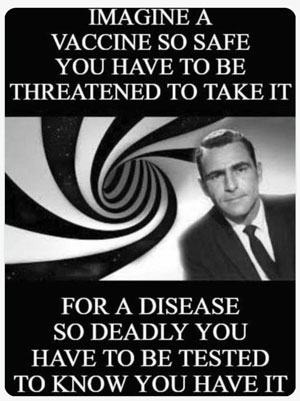The hypocrisy of having to use threats to get people to take covid shots  when the shots are more dangerous than the disease